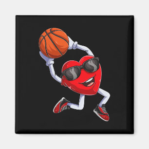 Aimant Basket-ball Dunking Heart