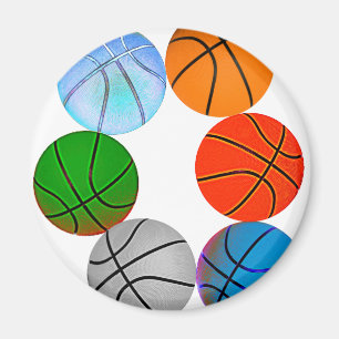 Aimant Basket-balls multiples