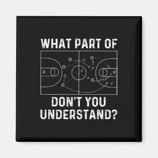 Aimant Basketball entraîneur s'amuser quelle partie de Do