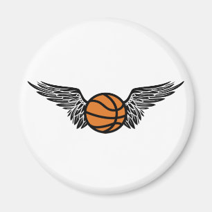 Aimant basketball. tribal.