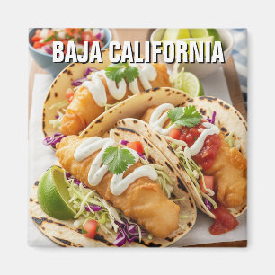 Aimant Basse Californie Mexique Tacos de poisson