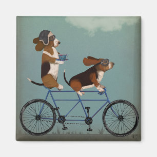 Aimant Basset Hound Tandem