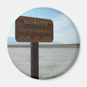 Aimant Bassin, parc national de Death Valley