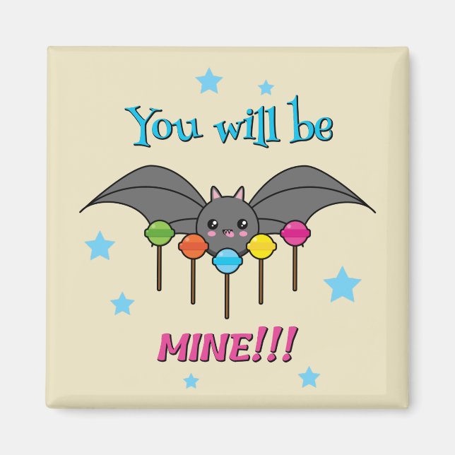 Aimant Bat Craving Lollipops (Devant)