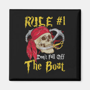 Aimant Bateau Capitaine Pirates Fun Pirate Ne Tombe Pas T