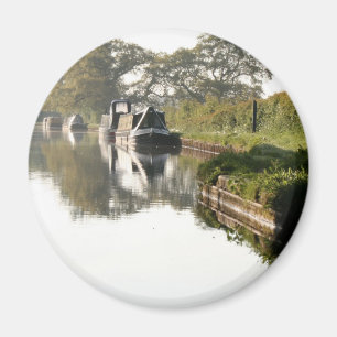 Aimant Bateau de canal de Llangollen par l'aimant de pont