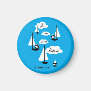 Aimant Bateau de l'ONU de sur de suis de Je !