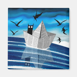 Aimant Bateau de papier