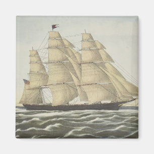 Aimant Bateau de tondeuse, nuage volant