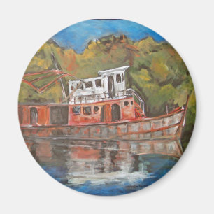 Aimant Bateau de traction subite
