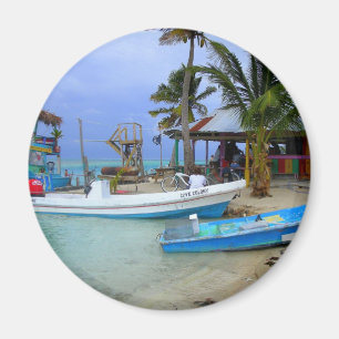 Aimant Bateaux en Caye Caulker, Belize