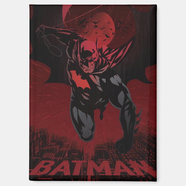 Aimant Batman Crimson Leap (Recto)