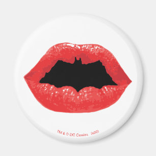 Aimant Batman Valentine Lèvres de chaume