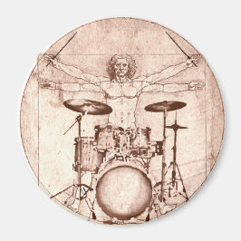 Aimant Batteur vitruvien