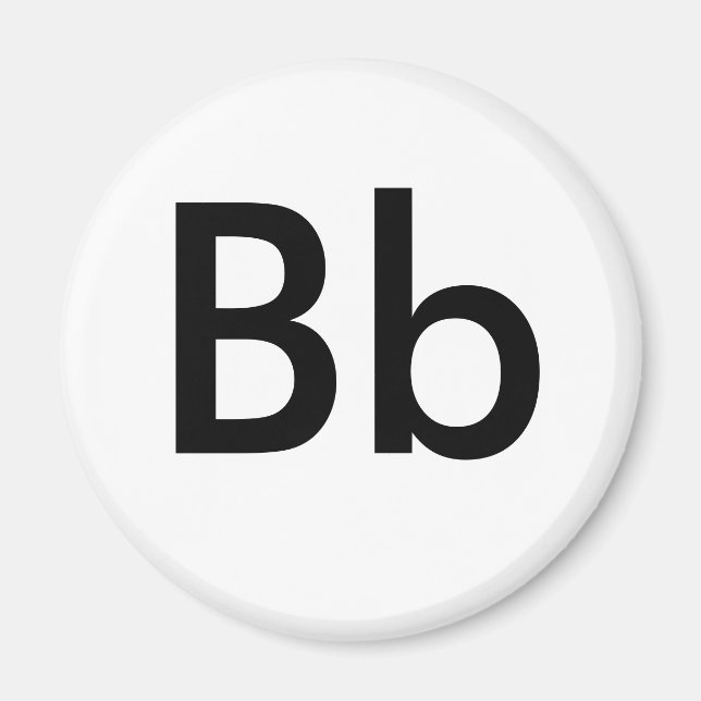 Aimant Bb (Devant)