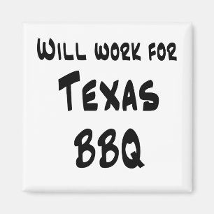 Aimant BBQ du Texas