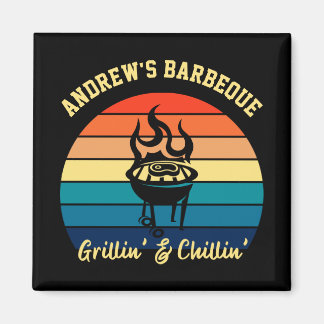 Aimant BBQ personnalisé - Fraisage et grillages