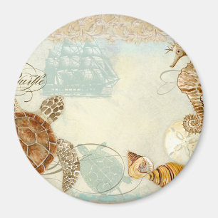 Aimant Beach Sand Seashore Collage