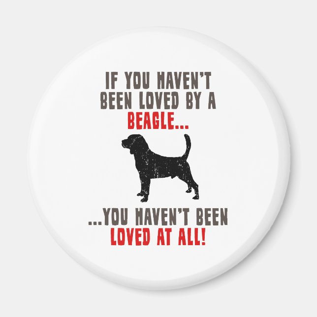 Aimant Beagle (Devant)