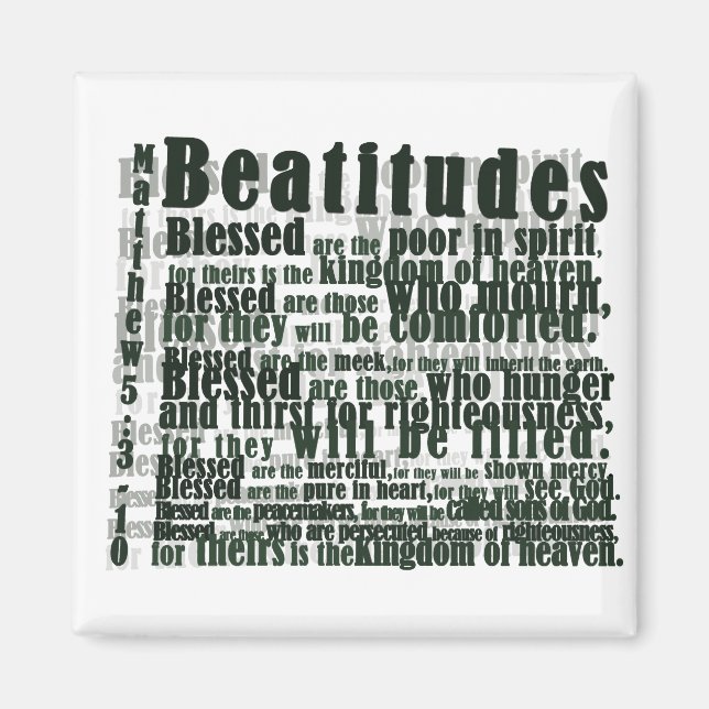 AIMANT BEATITUDES (Devant)