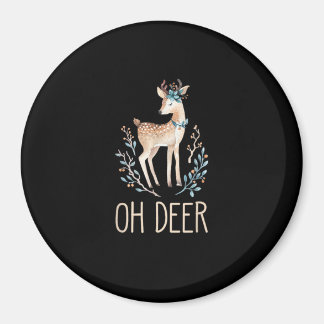Aimant Beau Cerf Drôle Oh Cerf Design Moderne