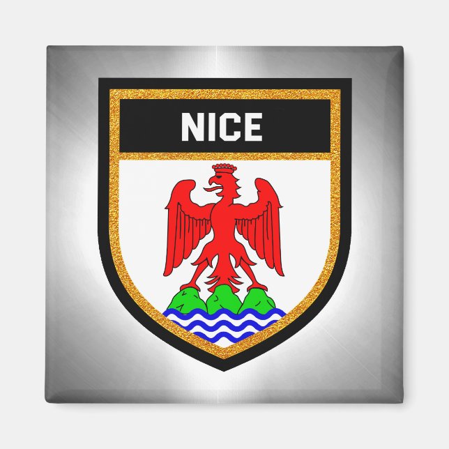 Aimant Beau drapeau (Devant)