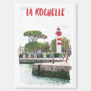 Aimant Beau La Rochelle France Phare Voyage