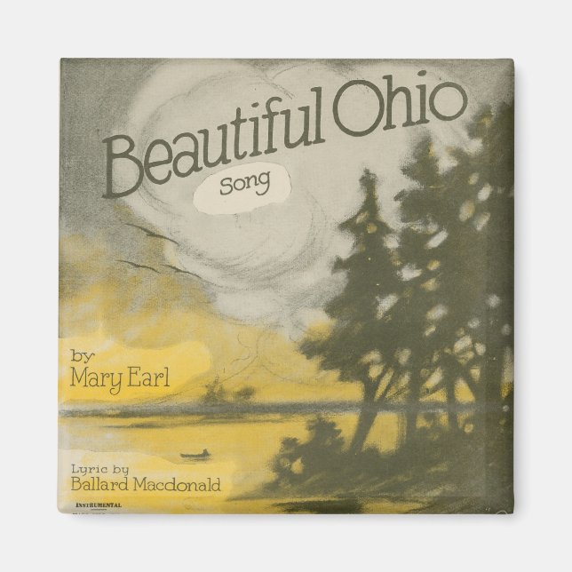 Aimant Beau Ohio (Devant)