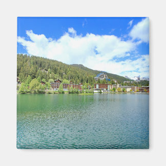 Aimant beau paysage Crans-Montana Suisse