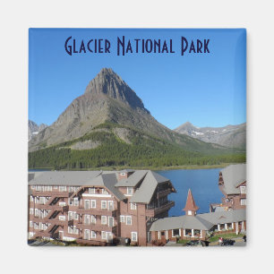 Aimant Beaucoup parc national de glacier d'hôtel de