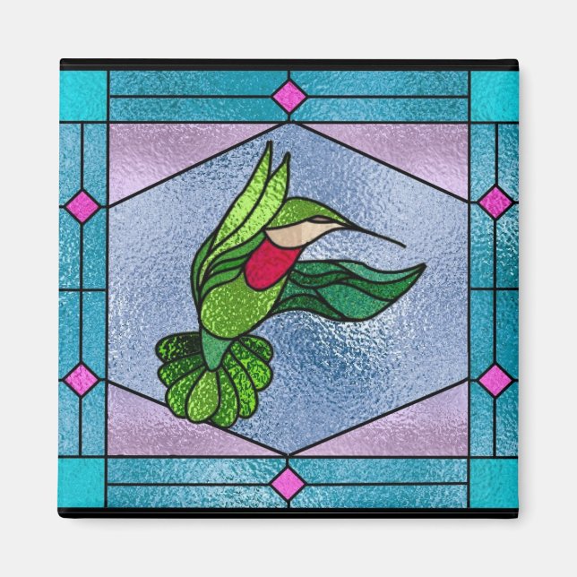 Aimant Beauté des colibris (Devant)