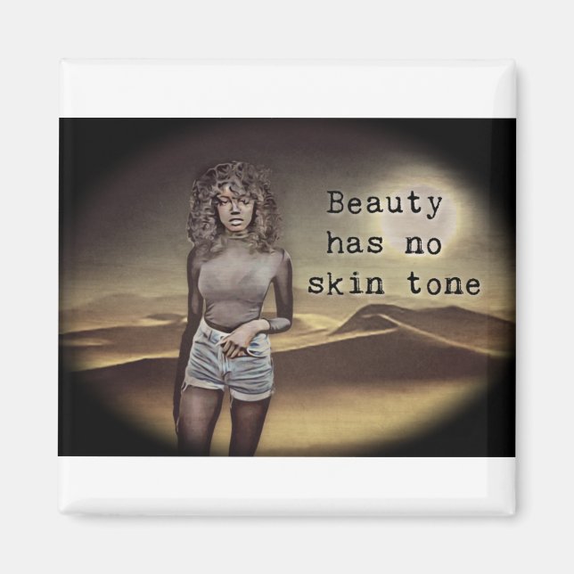 Aimant beauté n'a pas de teint (Devant)