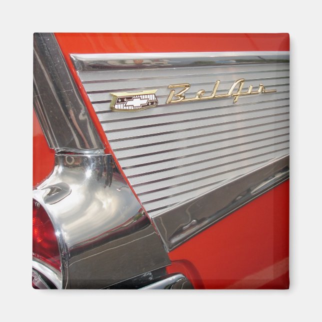 Aimant Beauté rouge ! (Devant)