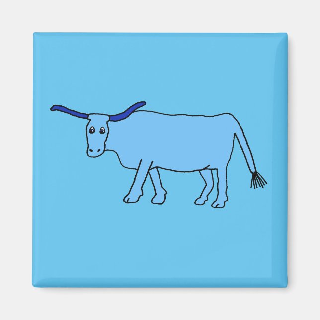 Aimant Bébé bleu (Devant)