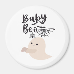 Aimant Bébé Boo Joli Imprimé Halloween Style Vintage