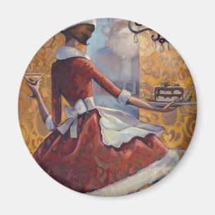 Aimant Bébé de Père Noël