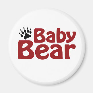 Aimant Bébé Lavette Ours