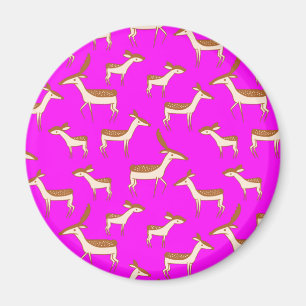 Aimant Bébé mignon cerf et famille