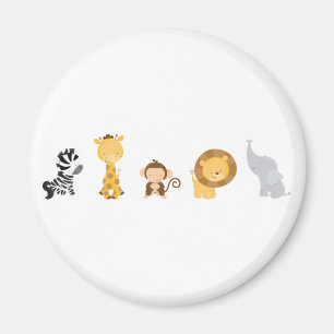 Aimant Bébés de jungle