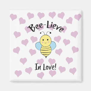 Aimant Bee Lieve In Love