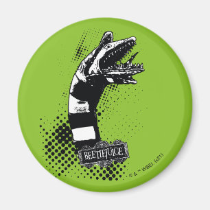 Aimant Beetlejuice Sandworm Illustration