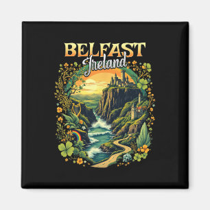 Aimant Belfast Irlande Voyage de vacances Voyage irlandai