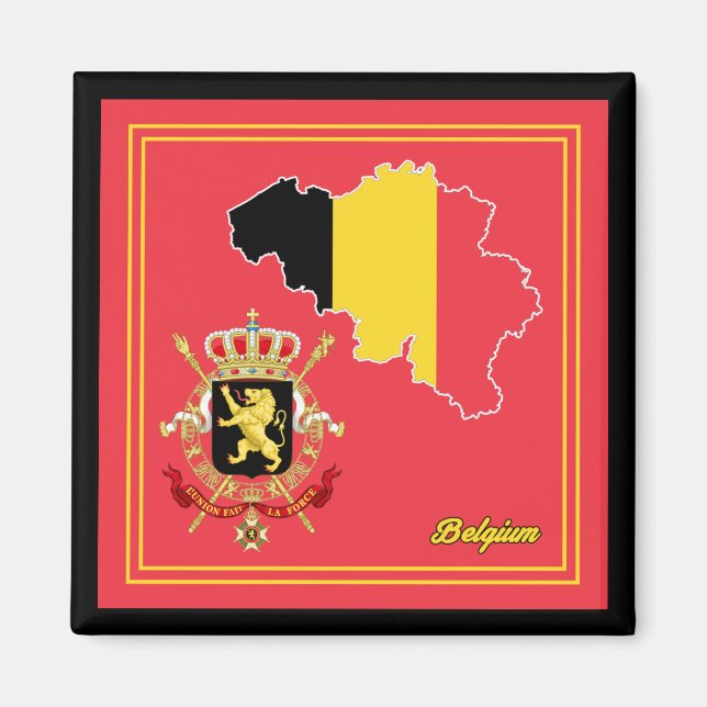 Aimant Belgique (Devant)