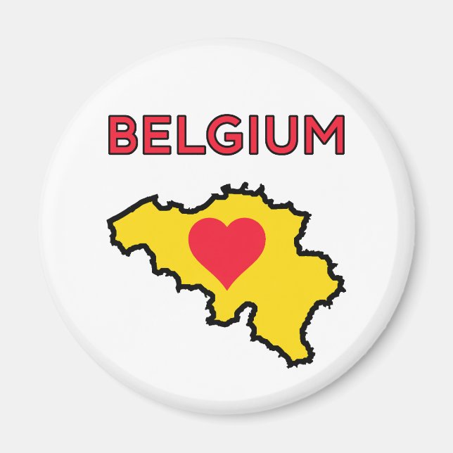 Aimant Belgique (Devant)