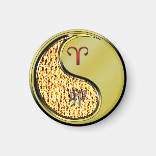 Aimant Bélier et lapin métallique