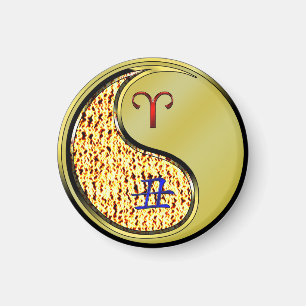 Aimant Bélier et oxe métallique