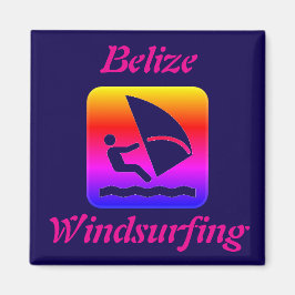 Aimant Belize Windsurf Rainbow (Long Caye)