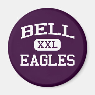 Aimant Bell - Eagles - lycée de Bell - Bell la Californi