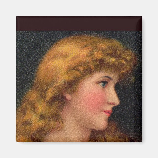 Aimant belle femme du 19ème siècle (Devant)