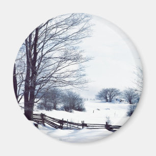 Aimant Belle Journée d'hiver